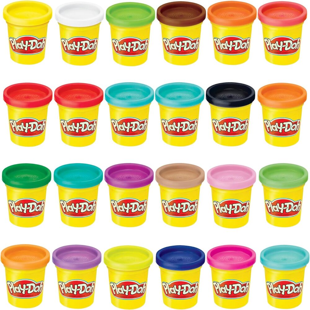 Play-Doh Modeling Compound 24-Pack Case of Colors, Non-Toxic